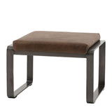 Erasmus Stool – Brown Leather