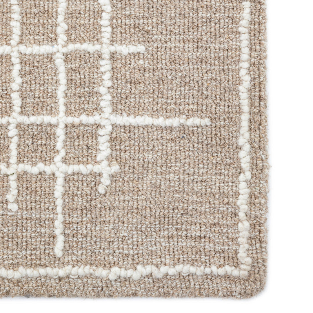 Esme Tufted Cream Rug – Small