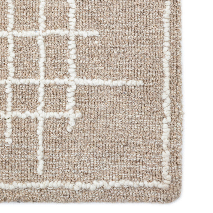 Esme Tufted Cream Rug – Small