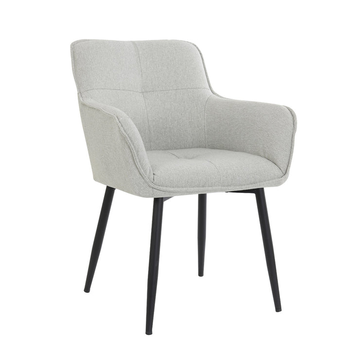 Fallon Dining Chair with Beige Upholstery – Excess Stock