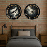 Fighter Jets Prints – Oxford Round Frame