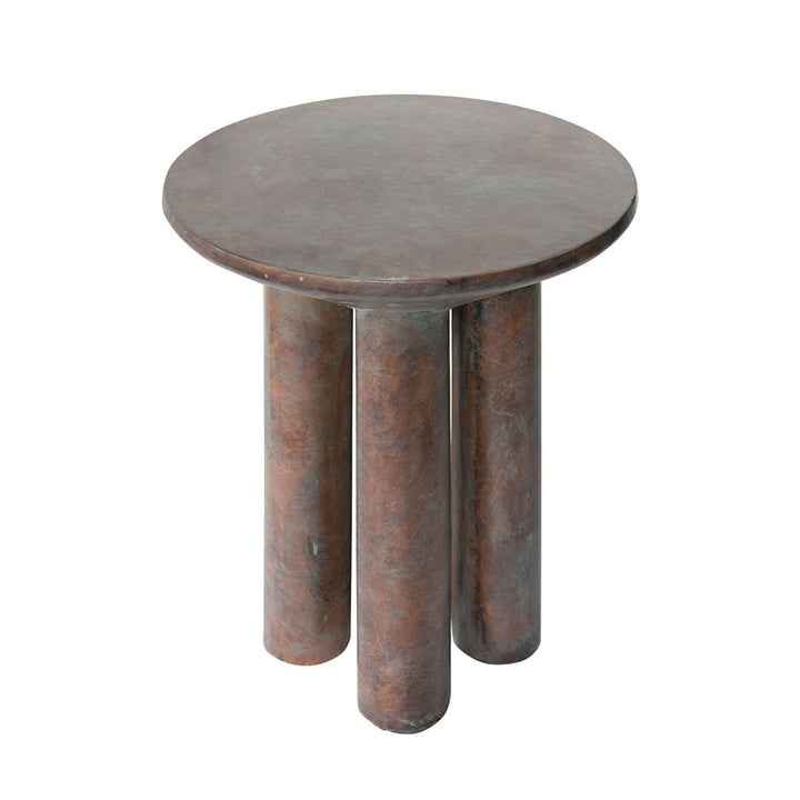 Fletcher Occasional Table in Antique Copper