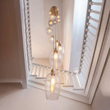 Florence Cascading Pendant Light – 13 Lights – Antique Brass