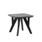 Light & Living Quenza Side Table in Black Acacia Wood – Small