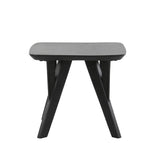 Light & Living Quenza Side Table in Black Acacia Wood – Small