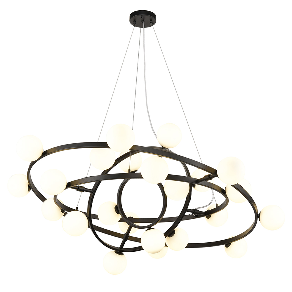 Franklite Atomic Pendant Light – 24 Lights