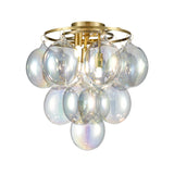Franklite Bubbles Ceiling Light – 3 Lights – Brushed Brass
