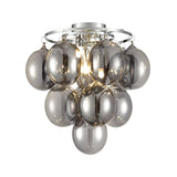 Franklite Bubbles Ceiling Light – 3 Lights – Chrome