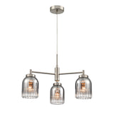 Franklite Caligo Ceiling Light – 3 Lights – Satin Nickel