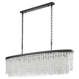 Franklite Coral Oval Pendant Light