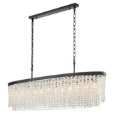 Franklite Coral Oval Pendant Light
