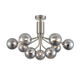 Franklite Cosmic 9 Light Pendant - Satin Nickel