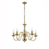 Franklite Delft Chandelier – 5 Lights