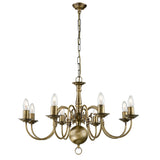 Franklite Halle Chandelier – 8 Lights