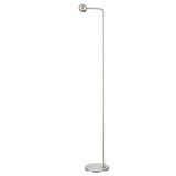 Franklite Iris Floor Lamp – Satin Nickel