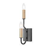 Franklite Kasteel Wall Light – 2 Lights – Antique Bronze
