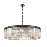 Franklite Perdita Pendant Light – Black – 12 Lights
