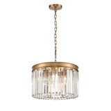 Franklite Perdita Pendant Light – Brushed Brass  – 5 lights