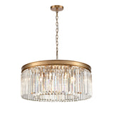 Franklite Perdita Pendant Light – Brushed Brass – 8 lights