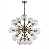 Franklite Reaction Chandelier – 18 Lights – Antique Gold