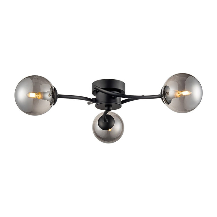 Franklite Semi-Flush Ceiling Light – 3 Lights