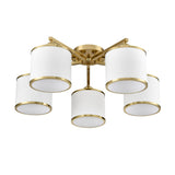 Franklite Sirius Ceiling Light – 5 Lights – Aged Brass