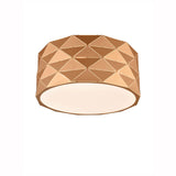 Franklite Tangent Flush Ceiling Light – Rose Gold