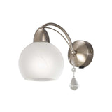 Franklite Thea Wall Light – 1 Lights – Satin Nickel