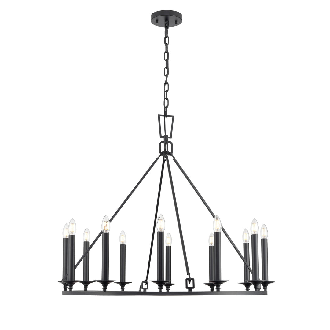 Franklite Tudor Chandelier – 12 Lights