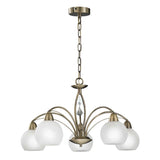 Franklite Thea Pendant – 5 Lights – Bronze