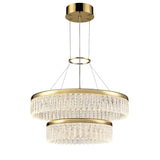 Franklite Victoria LED Double Tier Pendant Light