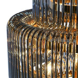 Gabrielle 3 Tier Chandelier – Smoked Glass
