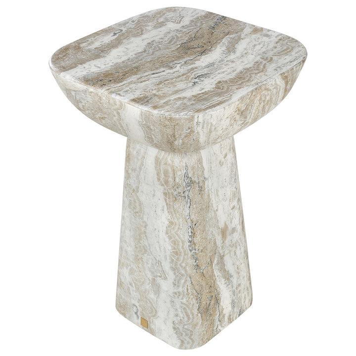 Galen Side Table – Marble Effect