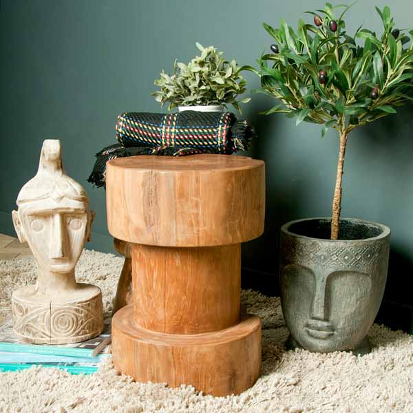 Gambit Castle Stool/Side Table