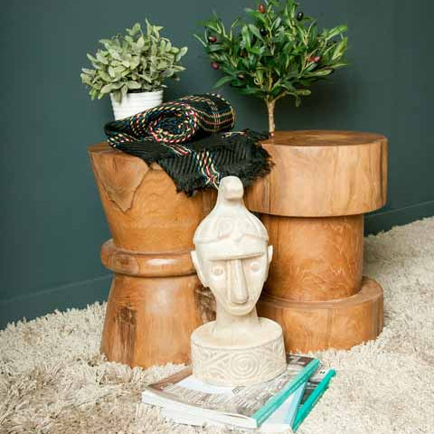 Gambit Castle Stool/Side Table