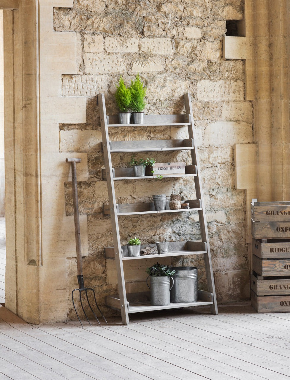 Garden Trading Aldsworth Shelf Ladder – Large