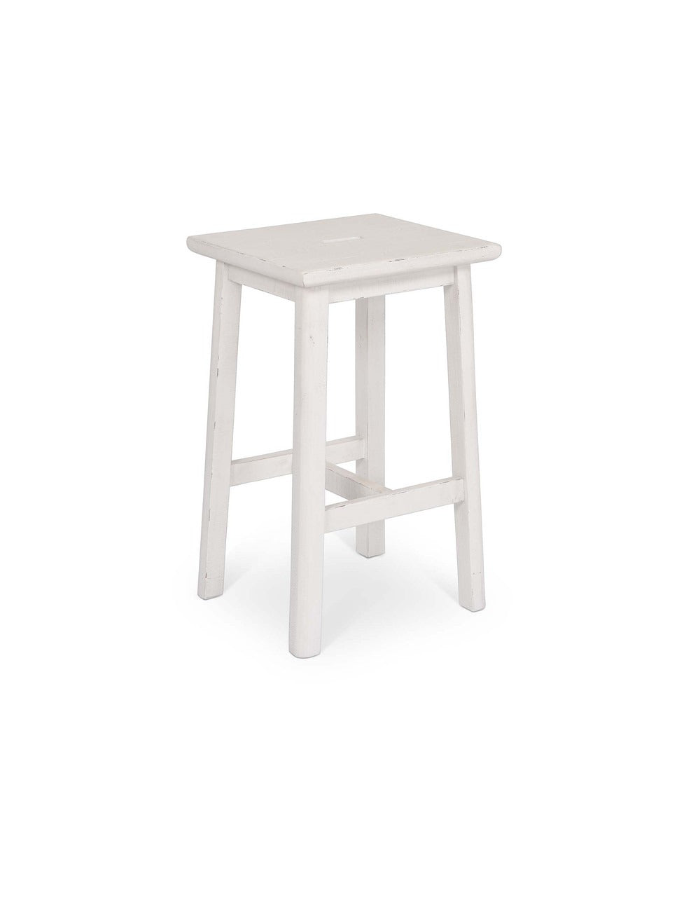 Garden Trading Ashwell Handle Bar Stool – White