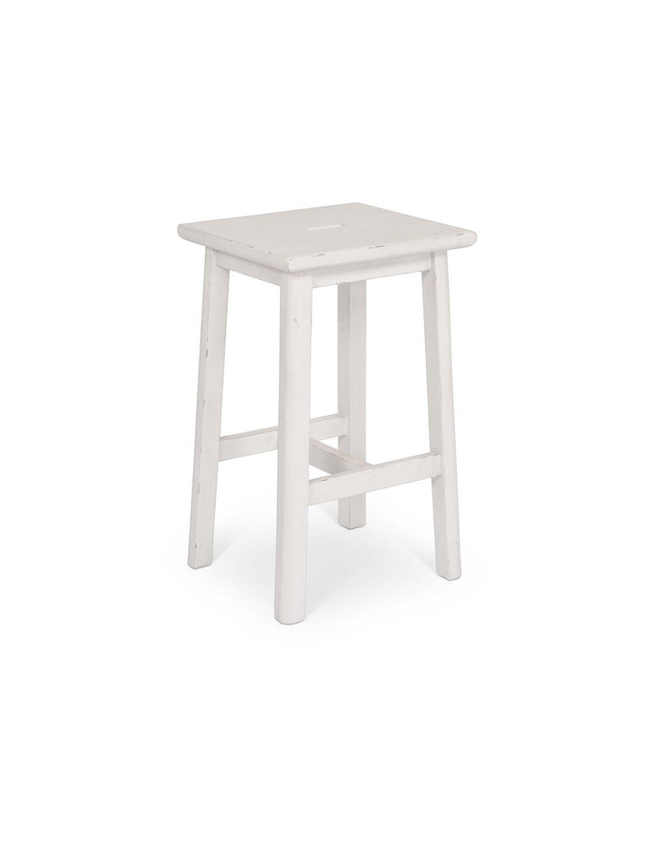 Garden Trading Ashwell Handle Bar Stool – White