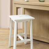 Garden Trading Ashwell Handle Bar Stool – White