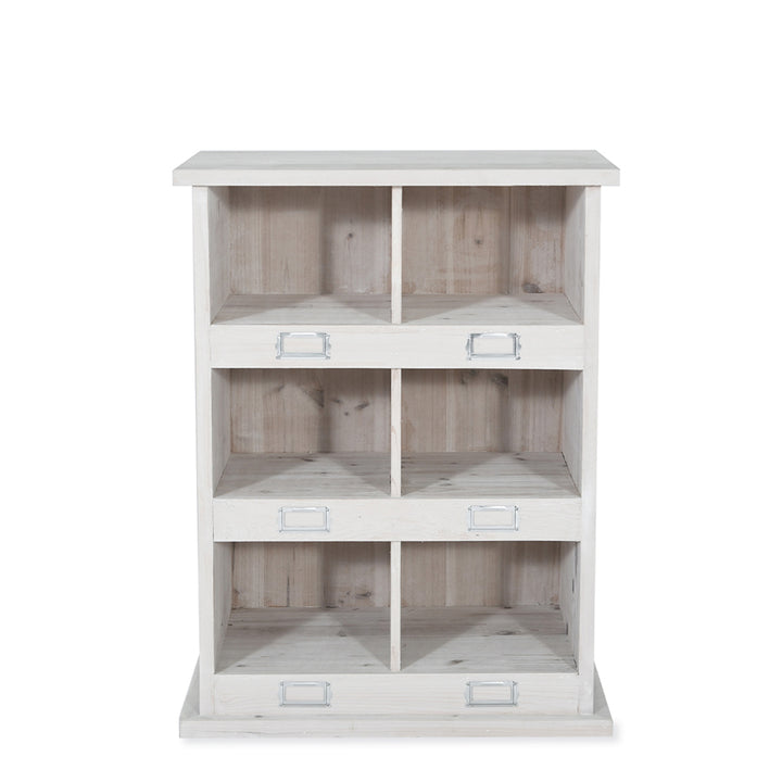 Garden Trading Chedworth Shoe Locker in White – Small