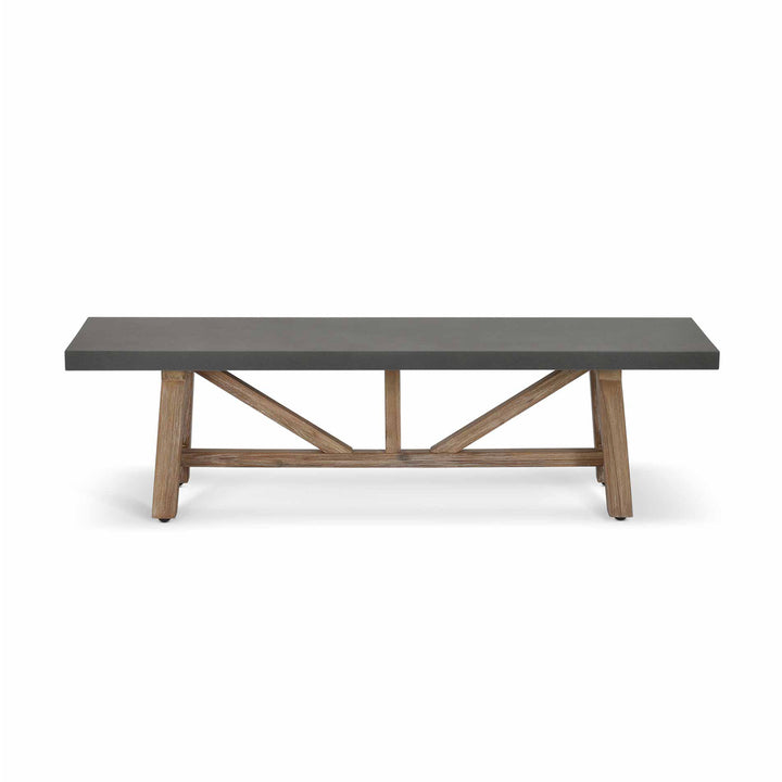 Garden Trading Chilford Bench – Acacia Wood and Polystone