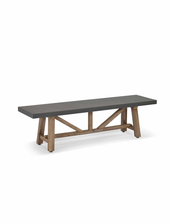 Garden Trading Chilford Bench – Acacia Wood and Polystone