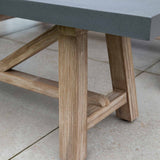 Garden Trading Chilford Bench – Acacia Wood and Polystone