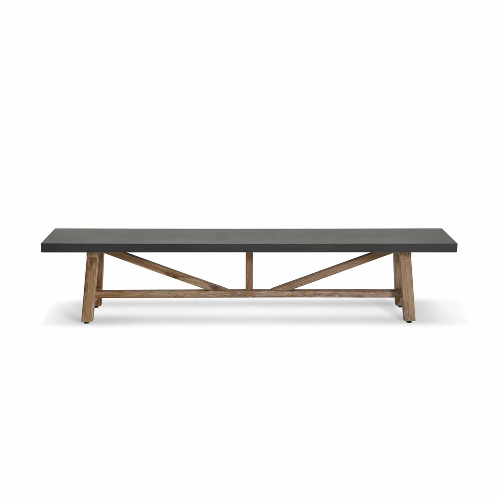 Garden Trading Chilford Bench – Acacia Wood and Polystone