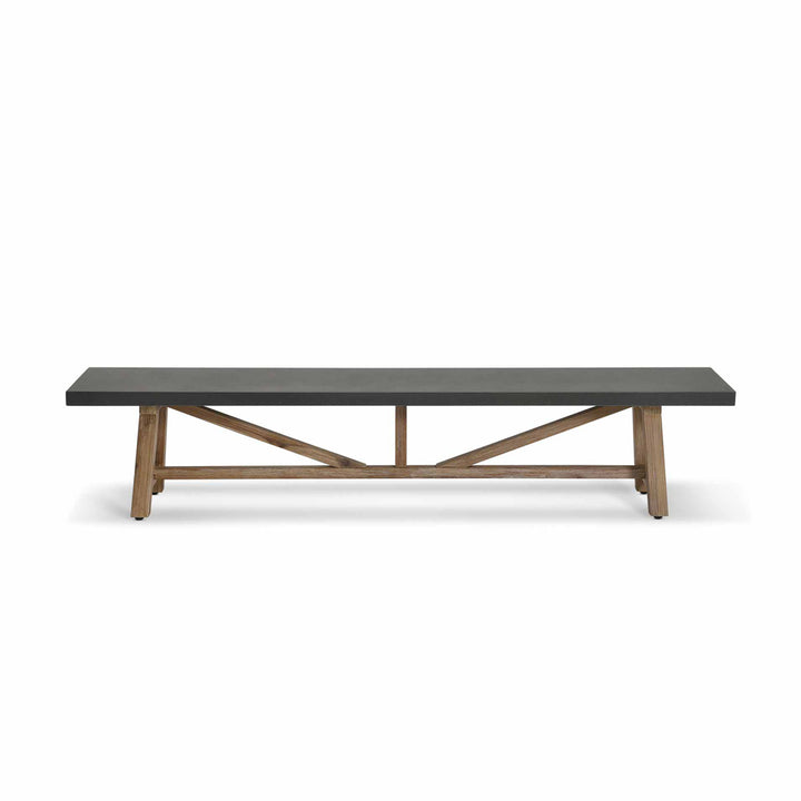 Garden Trading Chilford Bench – Acacia Wood and Polystone