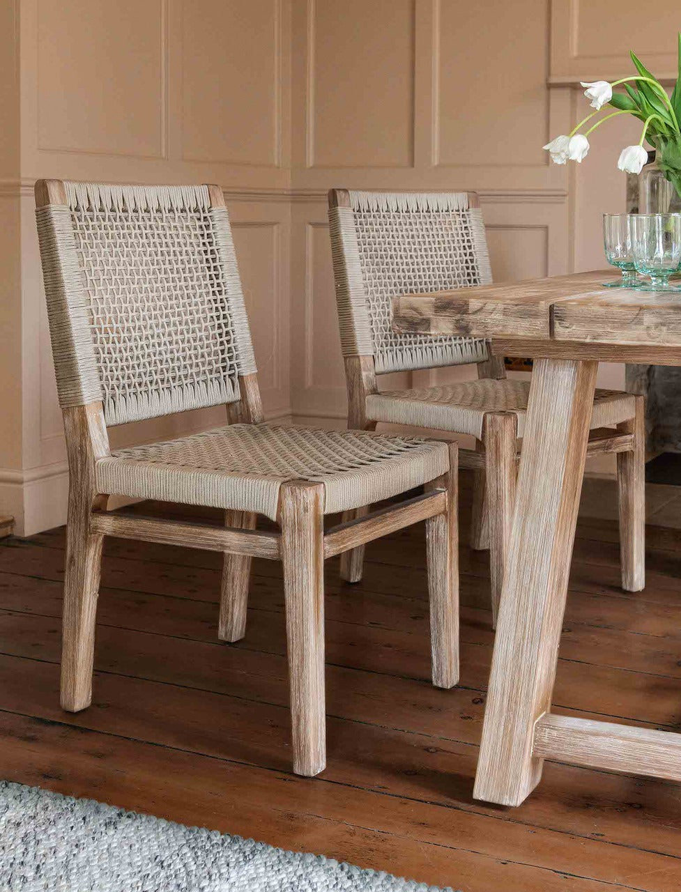 Garden Trading Chilford Dining Chairs  – Set of 2