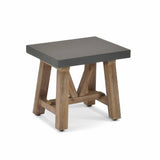 Garden Trading Chilford Stool – Acacia Wood and Polystone