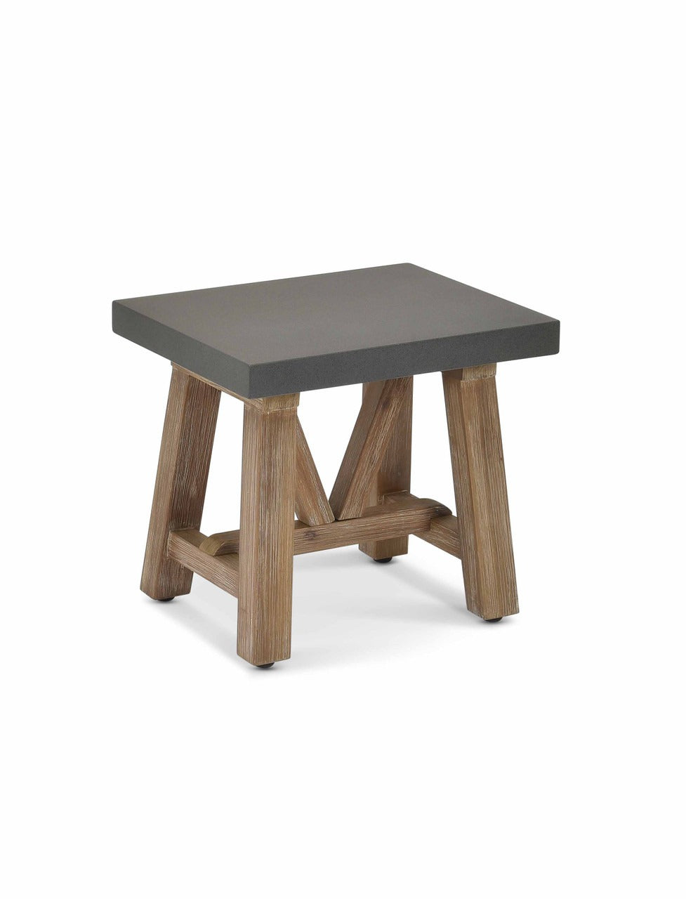 Garden Trading Chilford Stool – Acacia Wood and Polystone