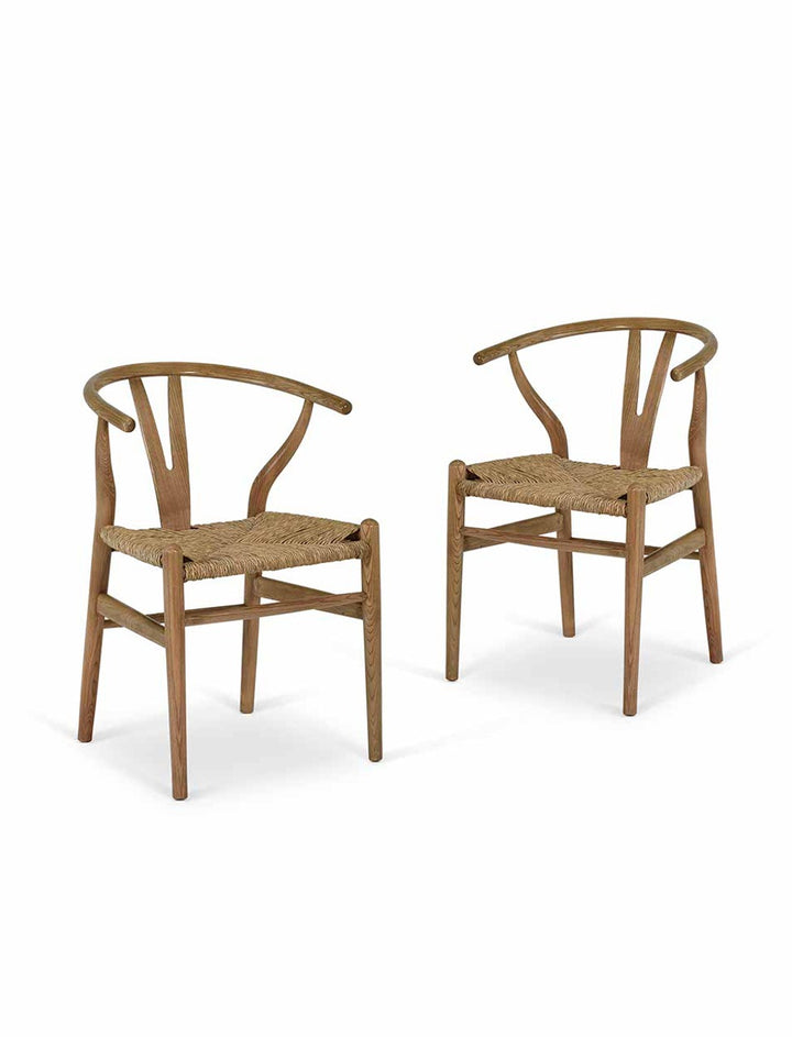 Garden Trading Chilthorne  Wishbone Dining Chair – Set of 2