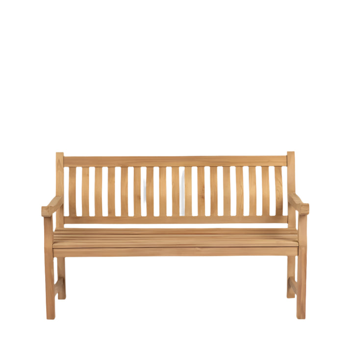 Garden Trading Ergo Teak Bench – 2 Seater